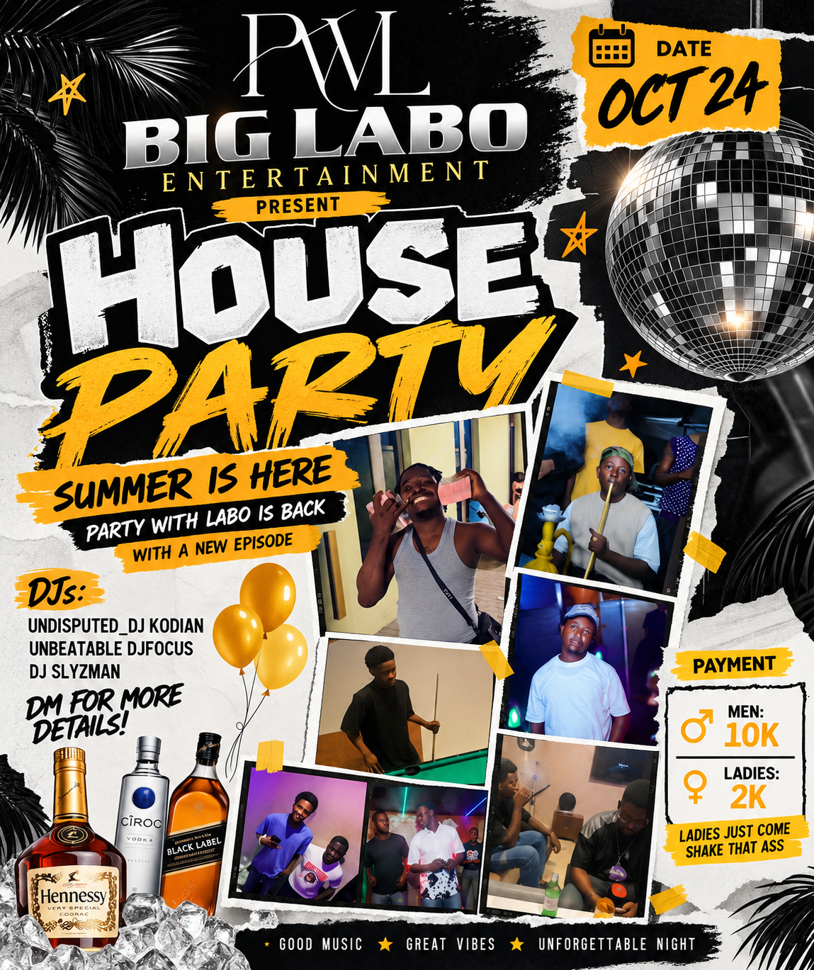 Pwl apartment party